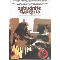 Filmový plakát A3 - Zabudnite na Mozarta