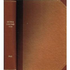 Sbírka Zákonů ČSSR 1965