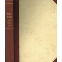 Sbírka Zákonů 1962 částka 1-72