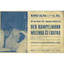 Kinoplakát - Milenka či loutka