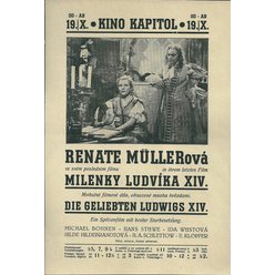 Kinoplakát - Milenky Ludvíka XIV.