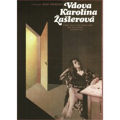 Filmový plakát A3 - Vdova Karolína Žašlerová