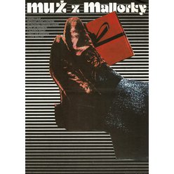 Filmový plakát A3 - Muž z Mallorky