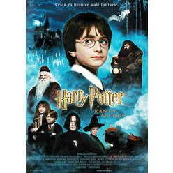 Filmový plakát A3 - Harry Potter a Kámen mudrců