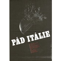 Filmový plakát A3 - Pád Itálie