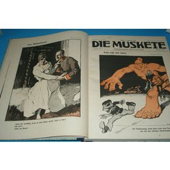 Die Muskete - Humoristische Wochenschrift (Oktober 1917 - März 1918)