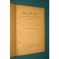 Slavia - Časopis pro slovanskou filologii - roč. 15 - r. 1937-38
