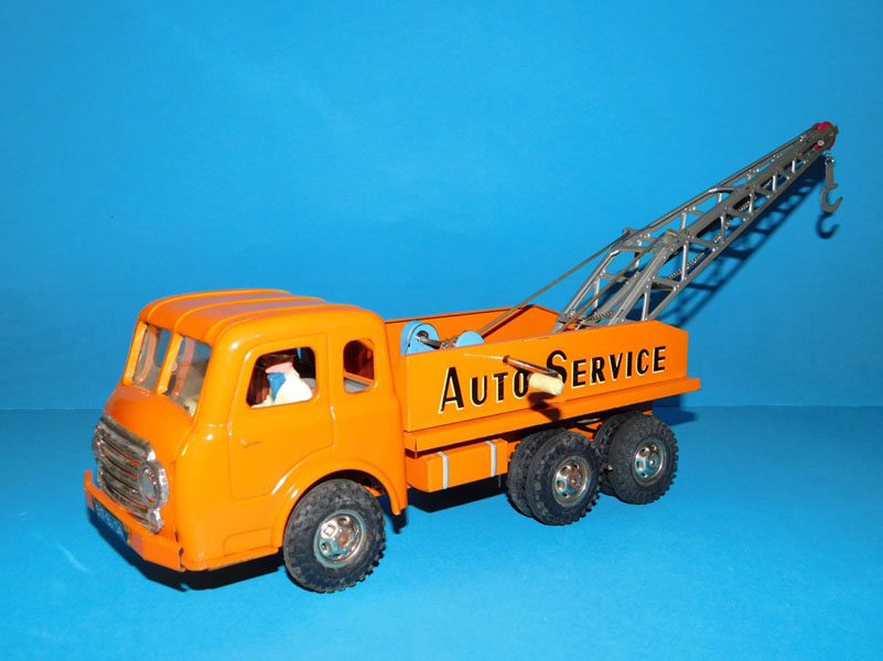 Camion De Dépannage Joustra N°2889 - Téléguidé (filoguidé) - Vintage France - Occasion