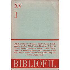 Bibliofil roč. XV.
