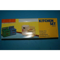 Plechová kuchyňka - Kitchen set