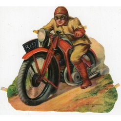 Stará pernikovka - Motocyklista