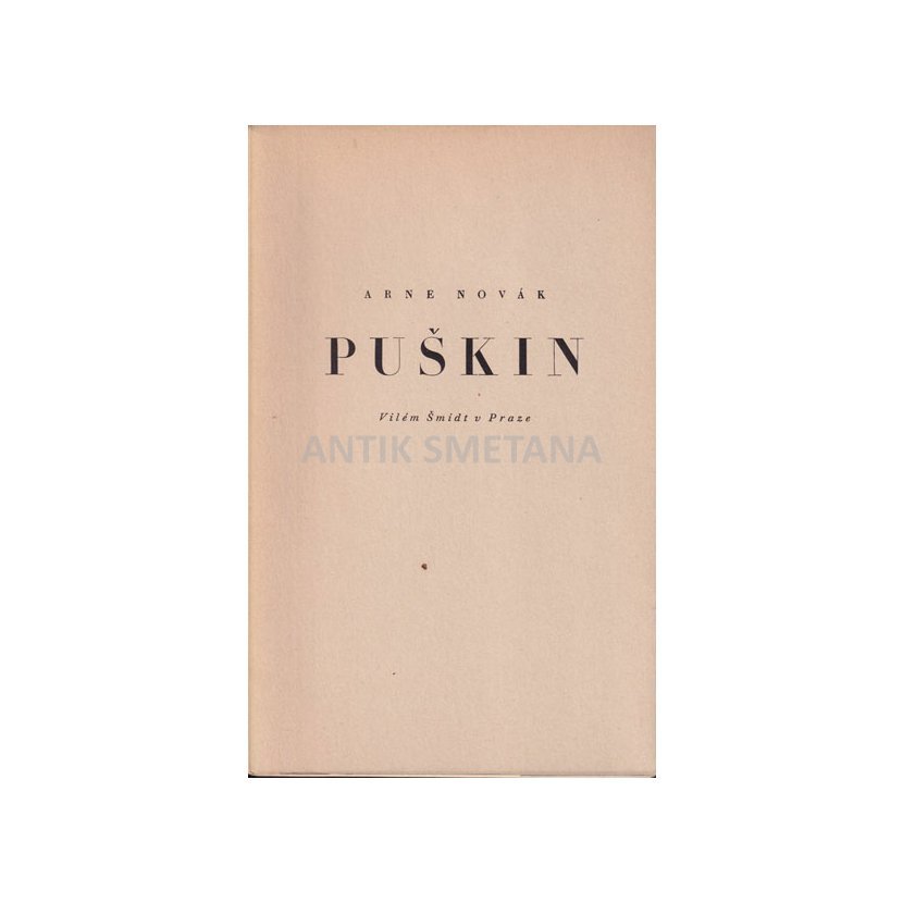 Arne Novák Puškin