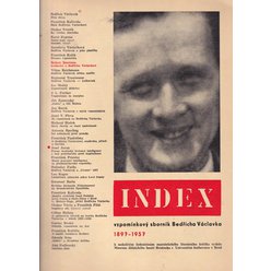 Index vzpomínkový sborník Bedřicha Václavka 1897 - 1957