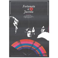 Filmový plakát A1 - Fortunata  a Jacinta
