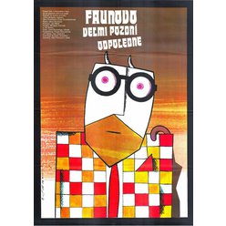 Filmový plakát A1 - Fandovo velmi pozdní odpoledne
