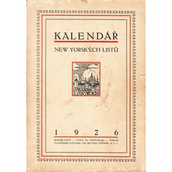 Kalendář New Yorských listů 1926