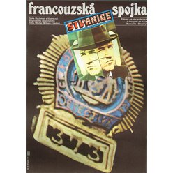 Filmový plakát A3 - Francouzská spojka - Štvanice