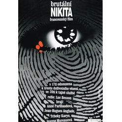 Filmový plakát A3 - Brutální Nikita