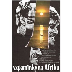 Filmový plakát A3 - Vzpomínky na Afriku