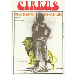 Filmový plakát A1 - Charles Chaplin - Cirkus
