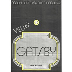 Filmový plakát A1 - Velký Gatsby