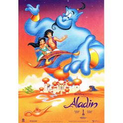 Filmový plakát A3 - Aladin
