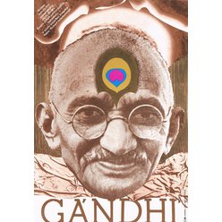 Filmový plakát A3 - Gándhí