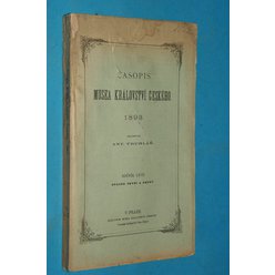Časopis Musea Království Českého - 1893
