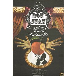Filmová plakát A3 - Don Juan z ulice Karla Liebknechta