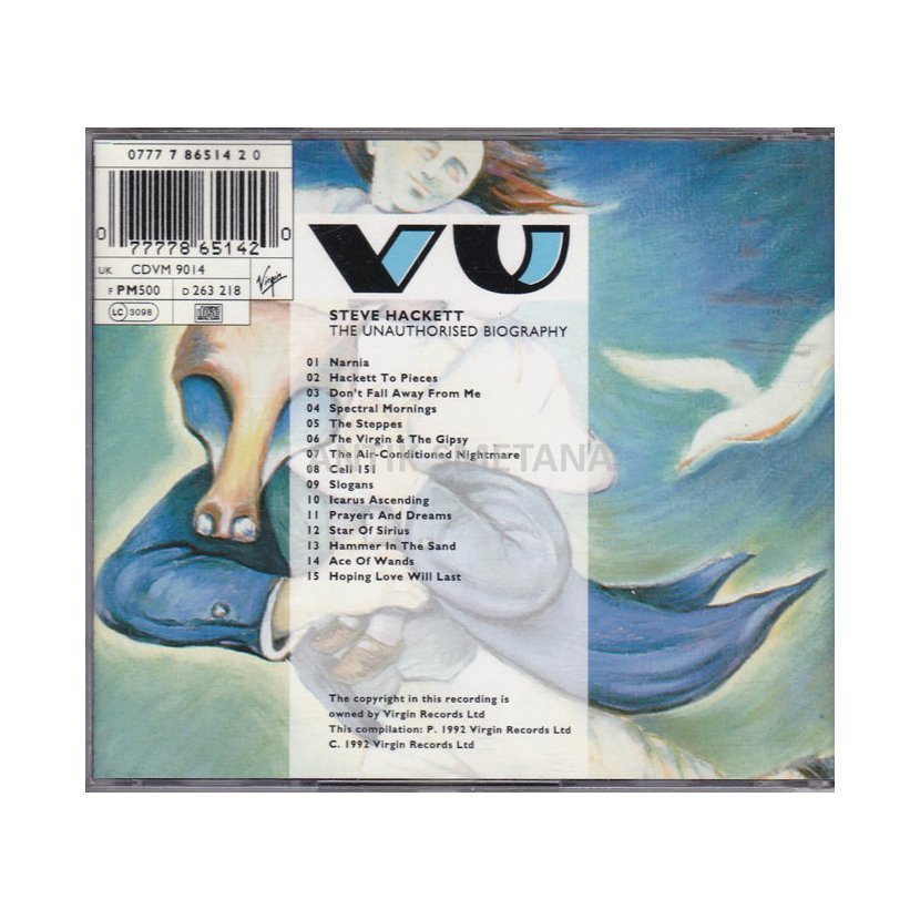 cd-steve-hackett-the-unauthorised-biography