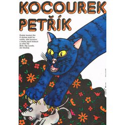 Filmový plakát A3 - Kocourek Petřík