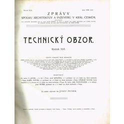 Technický obzor - zprávy spolku architektův a inženýrů v král. Českém r. 1908